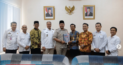 Bawaslu Batubara Audiensi dengan Bupati Kabupaten Batu Bara