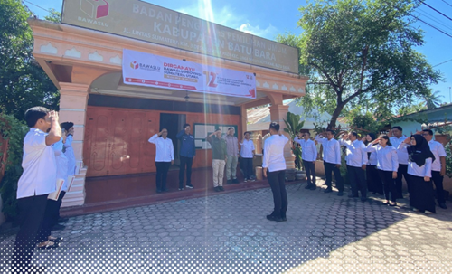 Bawaslu Batubara Gelar Apel Peringati Hari Lahir Bawaslu SUMUT ke-12