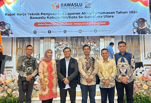 Tingkatkan Kinerja dan Sinergi Kehumasan, Bawaslu Batubara Hadiri Rapat Kerja Teknis Kehumasan Se-Sumatera Utara