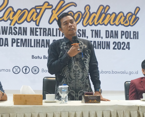 Ketua Bawaslu Kabupaten Batu Bara