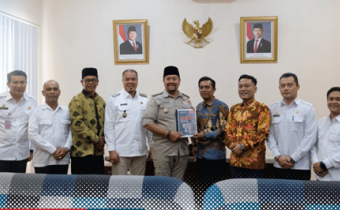 Bawaslu Batubara Audiensi dengan Bupati Kabupaten Batu Bara