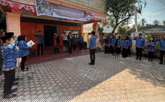 Upacara Peringati Dirgahayu Republik Indonesia ke-80 Tahun