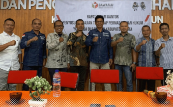 Bawaslu Batubara Hadiri Kegiatan Rapat Dalam Kantor (RDK) Penyusunan Kajian Terhadap Permasalahan Hukum yang ada di Bawaslu Kabupaten/Kota