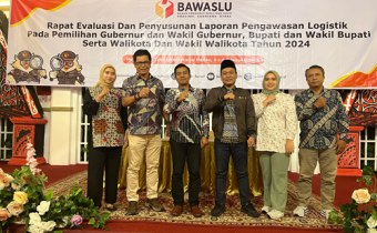 Bawaslu Batubara Hadiri Rapat Evaluasi dan Penyusunan Laporan Pengawasan Logistik Pemilihan Tahun 2024