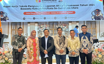 Tingkatkan Kinerja dan Sinergi Kehumasan, Bawaslu Batubara Hadiri Rapat Kerja Teknis Kehumasan Se-Sumatera Utara